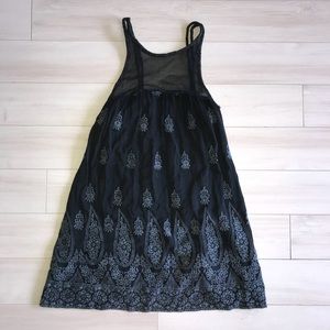 Paisley double strap Abercrombie & Fitch dress